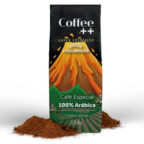 Coffee++ Solos Vulcânicos Moído 250g